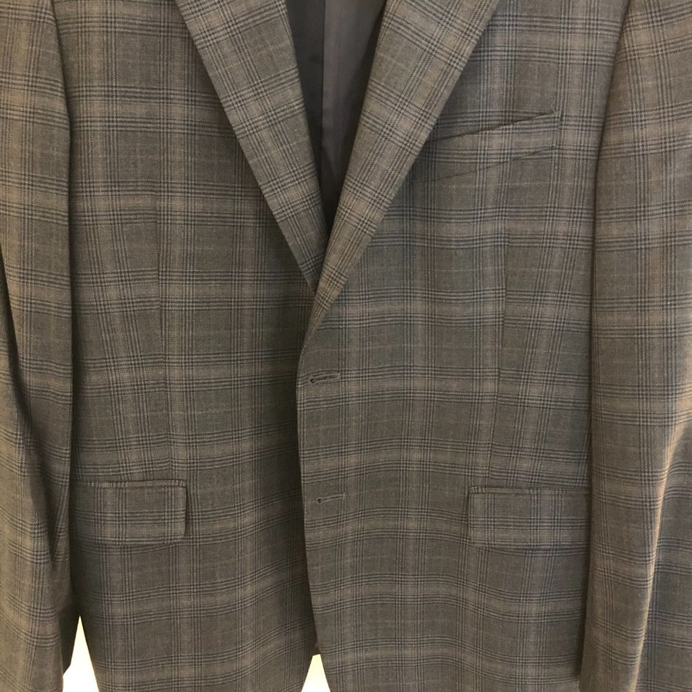 English Loro Piana Joseph Aboud Collection Navy Sport Coat 44R